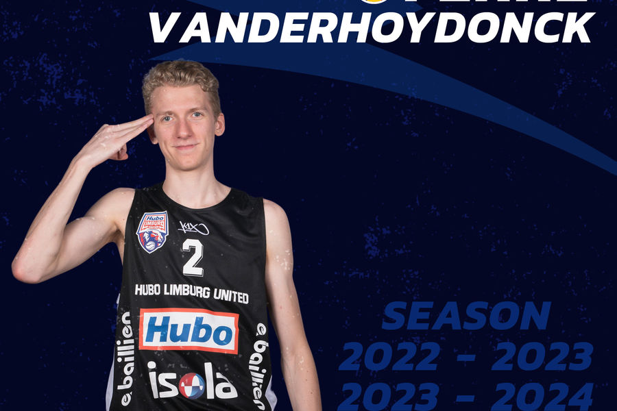 Ook talent Ferre Vanderhoydonck nog 2 extra seizoenen bij HLU!