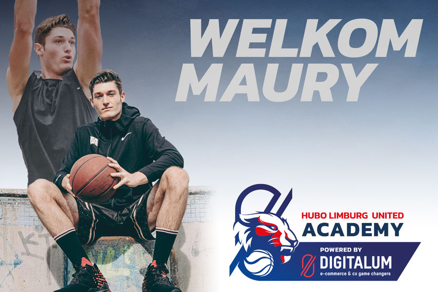 Maury Van den Bergh versterkt Hubo Limburg United academy Powered by Digitalum
